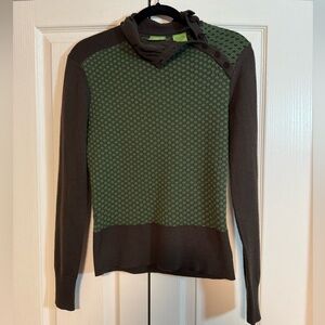 Industry Y2K merino wool mock neck sweater size medium